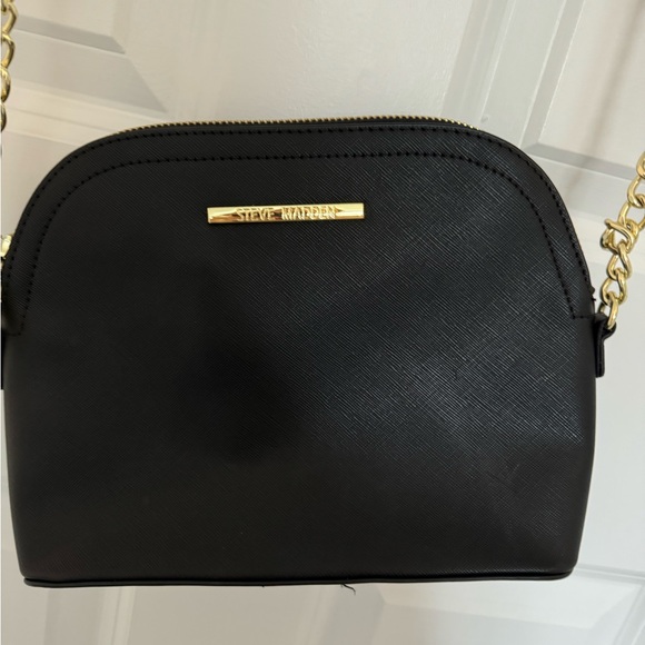 Steve Madden black cross body bag - Picture 2 of 5